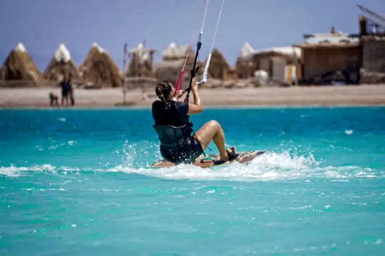 Kitesufing wind conditions in Dahab