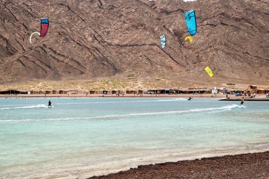 Advanced Kitesurfers Blue Lagoon